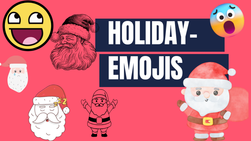 holiday emojis