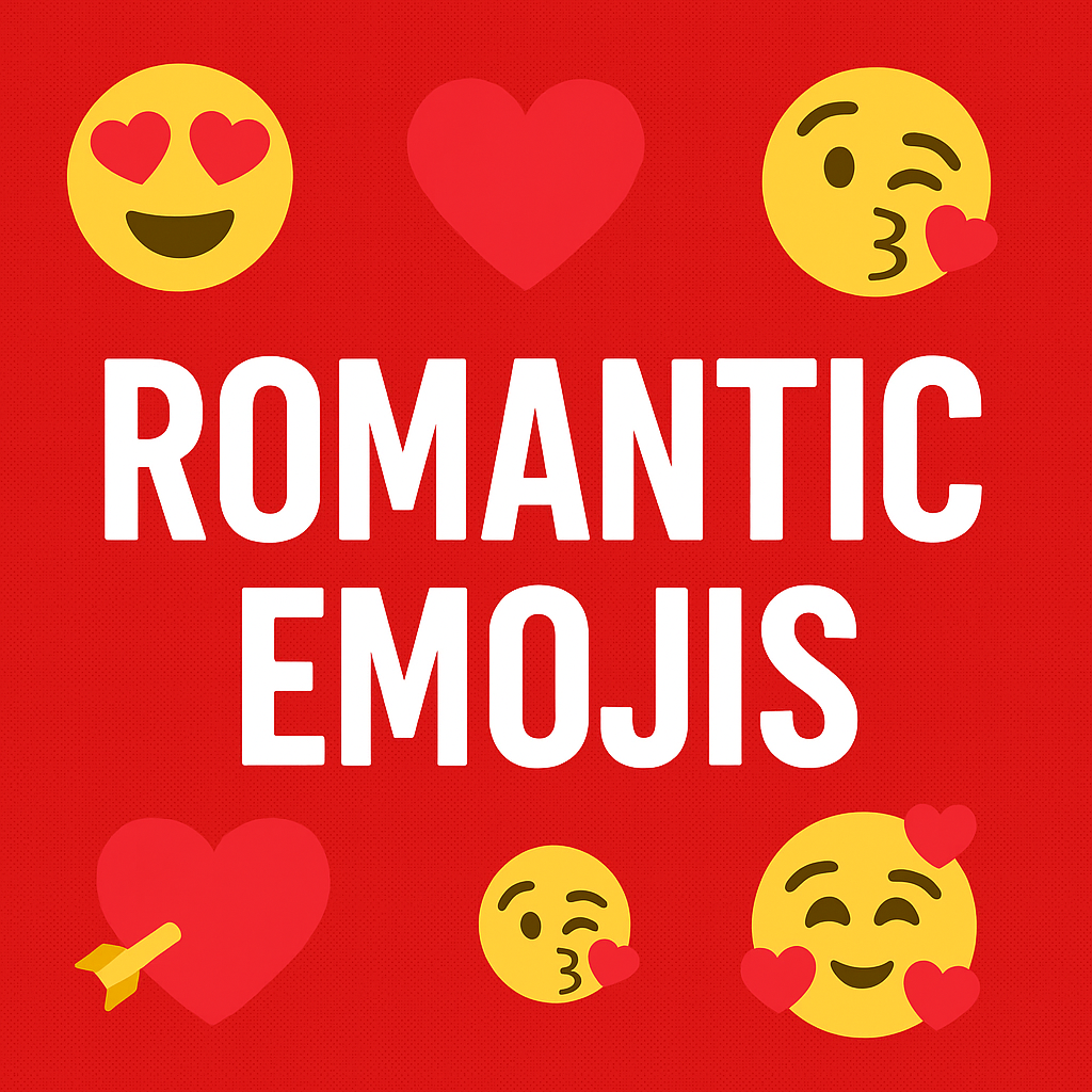 romantic emojis